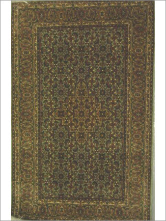 Hand Knotted Silk Carpet Made in Korea